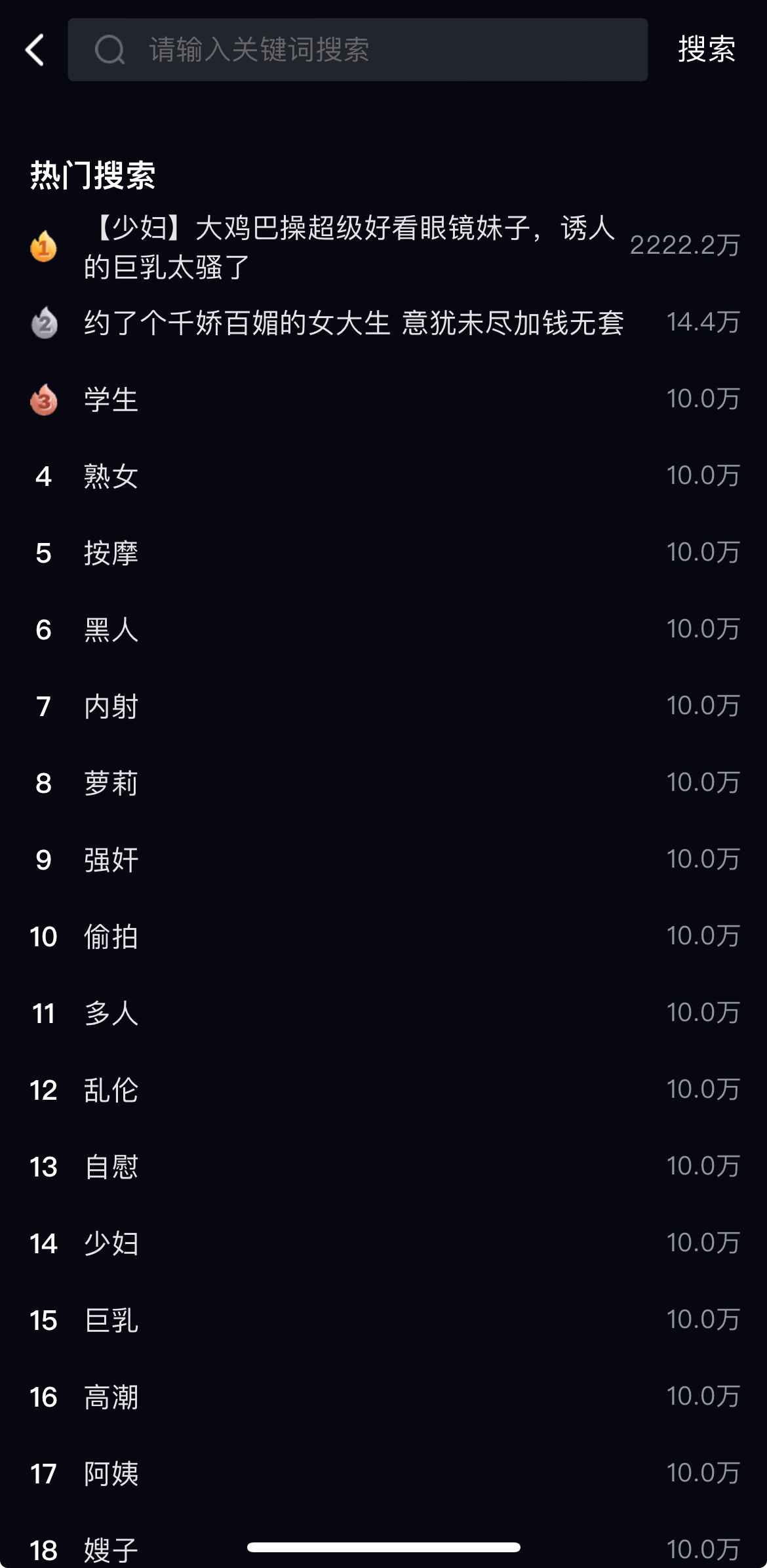 91PORN热门搜索页面